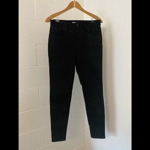 Madewell Curvy High-Rise Skinny Black